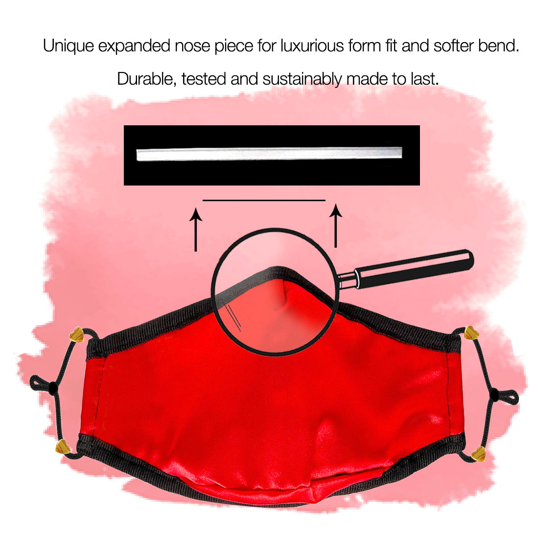 MINK Mask - Red